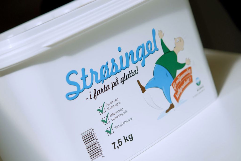 Pakningsdesign for Strøsingel - i farta på glatta!
