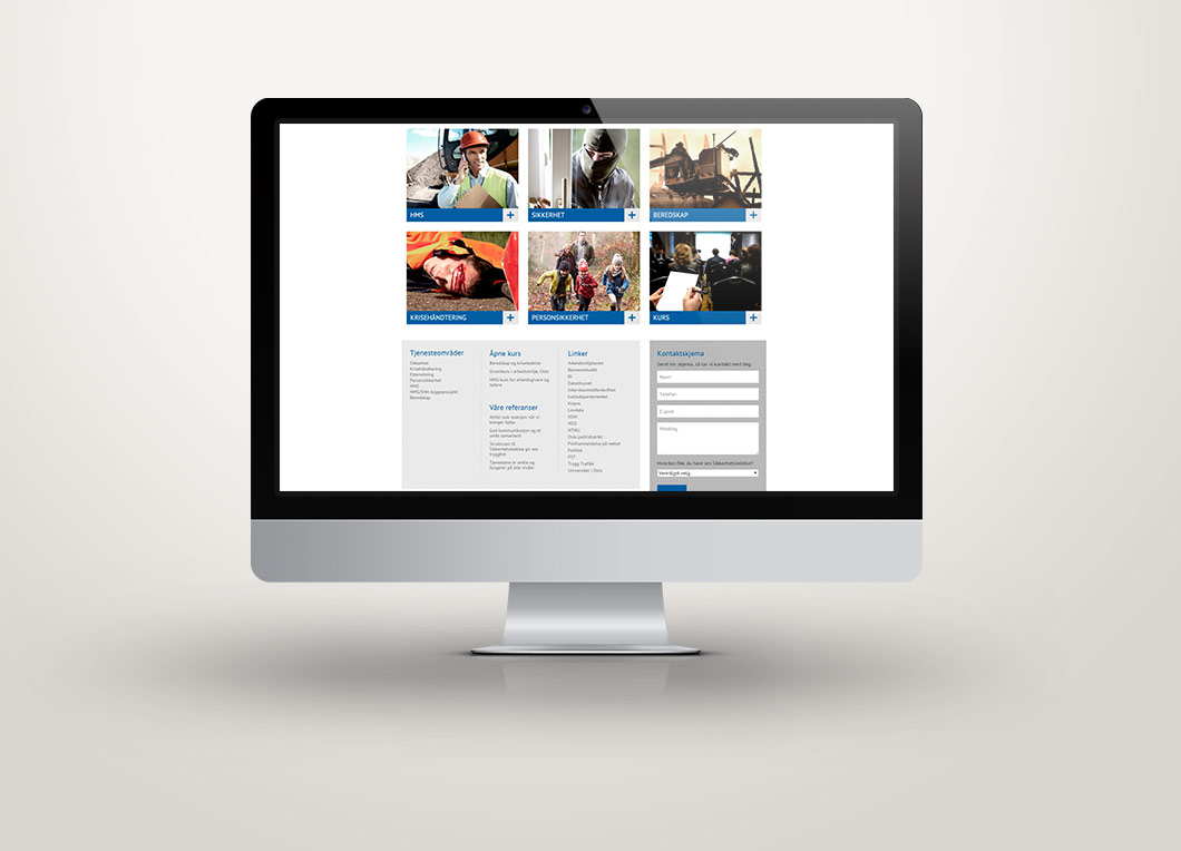 Responsive nettsider - Sikkerhetsledelse - Norgesdesign