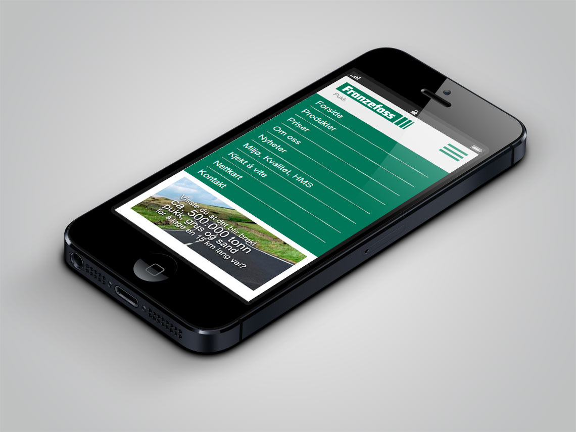 Franzefoss - Mobilversjon