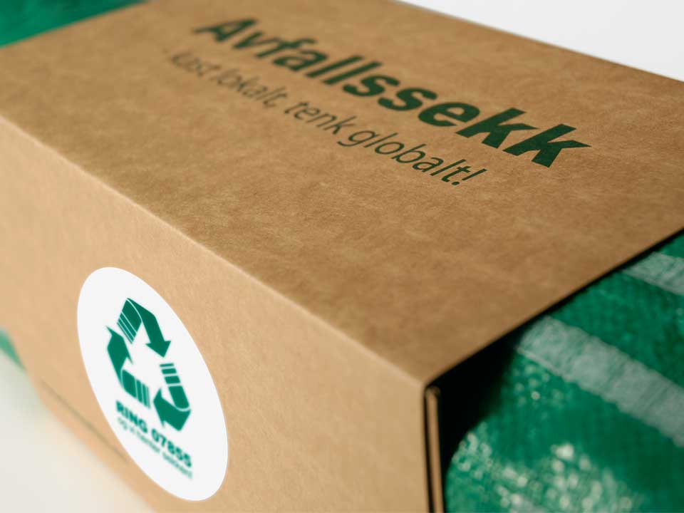 Franzefoss Gjenvinning - Avfallssekk