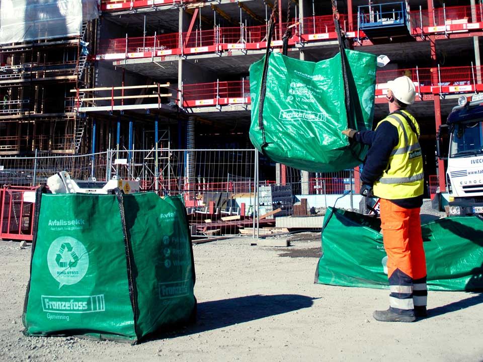 Franzefoss Gjenvinning - Avfallssekk