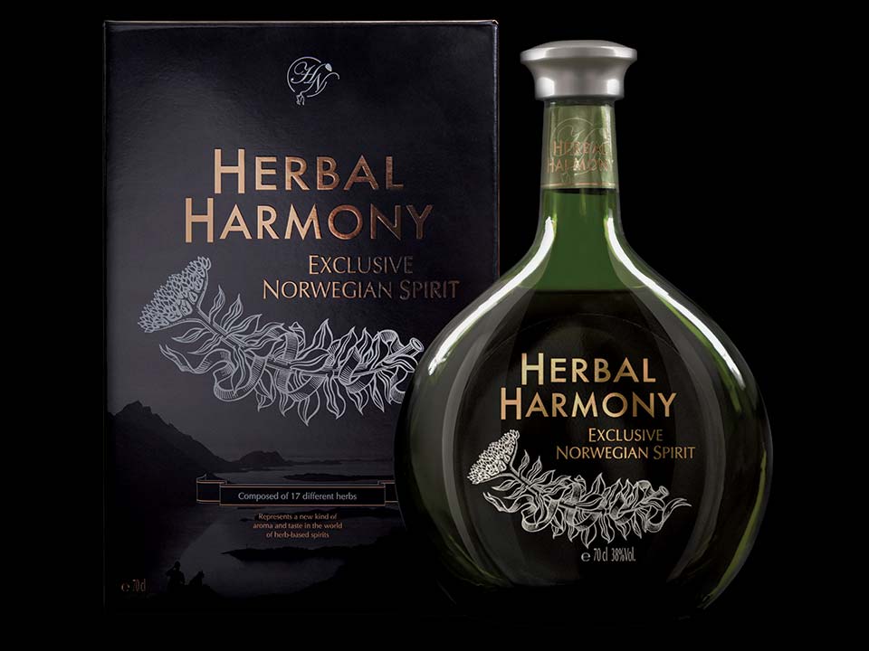 Design av emballasje for Herbal Harmony