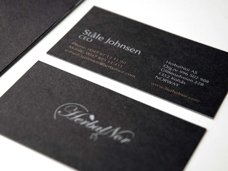 Herbal Harmony - Visittkort